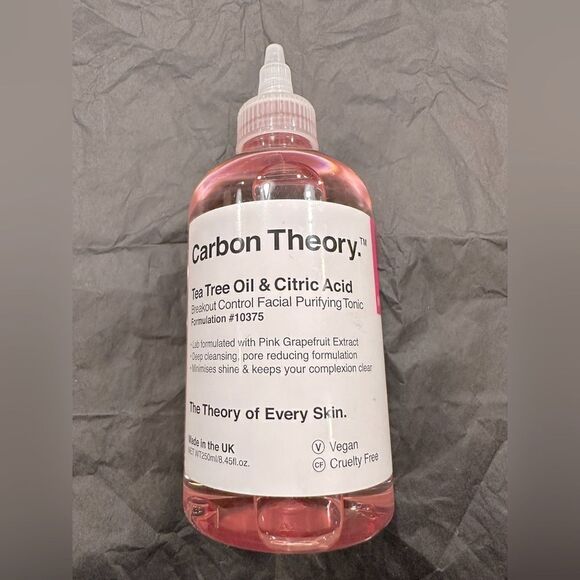 Carbon Theory Carbon Theory Tea Tree Oil & Citric Acid Breakout Control Tonic - Picture 1 of 3